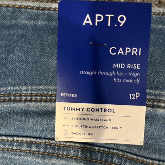 NWT APT.9 Capri Size 12 Petites - Picture 4 of 9